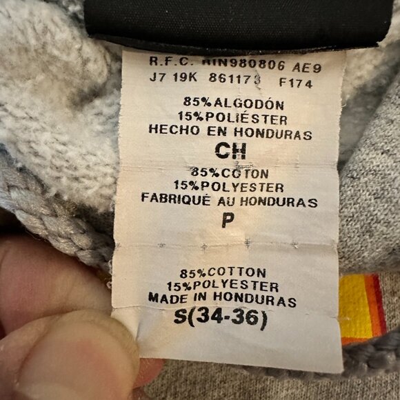 Vintage Thrasher Magazine Skater Hoodie Mens Small Gray Sweatshirt Skateboard - Picture 5 of 6